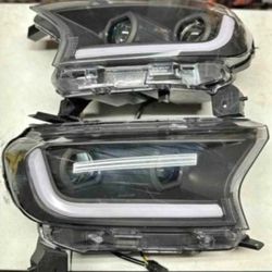 19-22 Ford Ranger XL/XLT LED Headlights Faros Lights Luces Calaveras Micas Headlamps