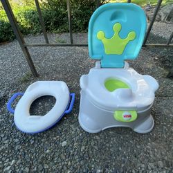 Training Potty And Toilet Seat Adapter 