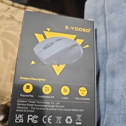 Wireless Mouse E-YOOSO 2.4G Optical/ Mouse E-1010,new