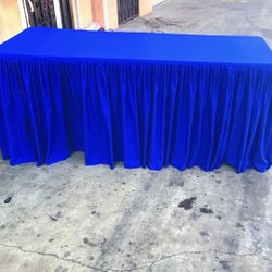 Royal Blue Tablecloth Cover