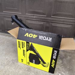 RYOBI 40V Vac Attack Cordless Battery Leaf Vacuum/Mulcher (Tool Only)