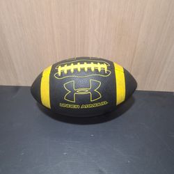 Under Armour UA Composite FootBall Gripskin Jr Size Black and Yellow