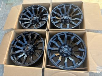 Rims 18 KAYS black wheels 6x139.7 BRAND NEW wheels 6 lugs for truck 6 hole 6x5.5