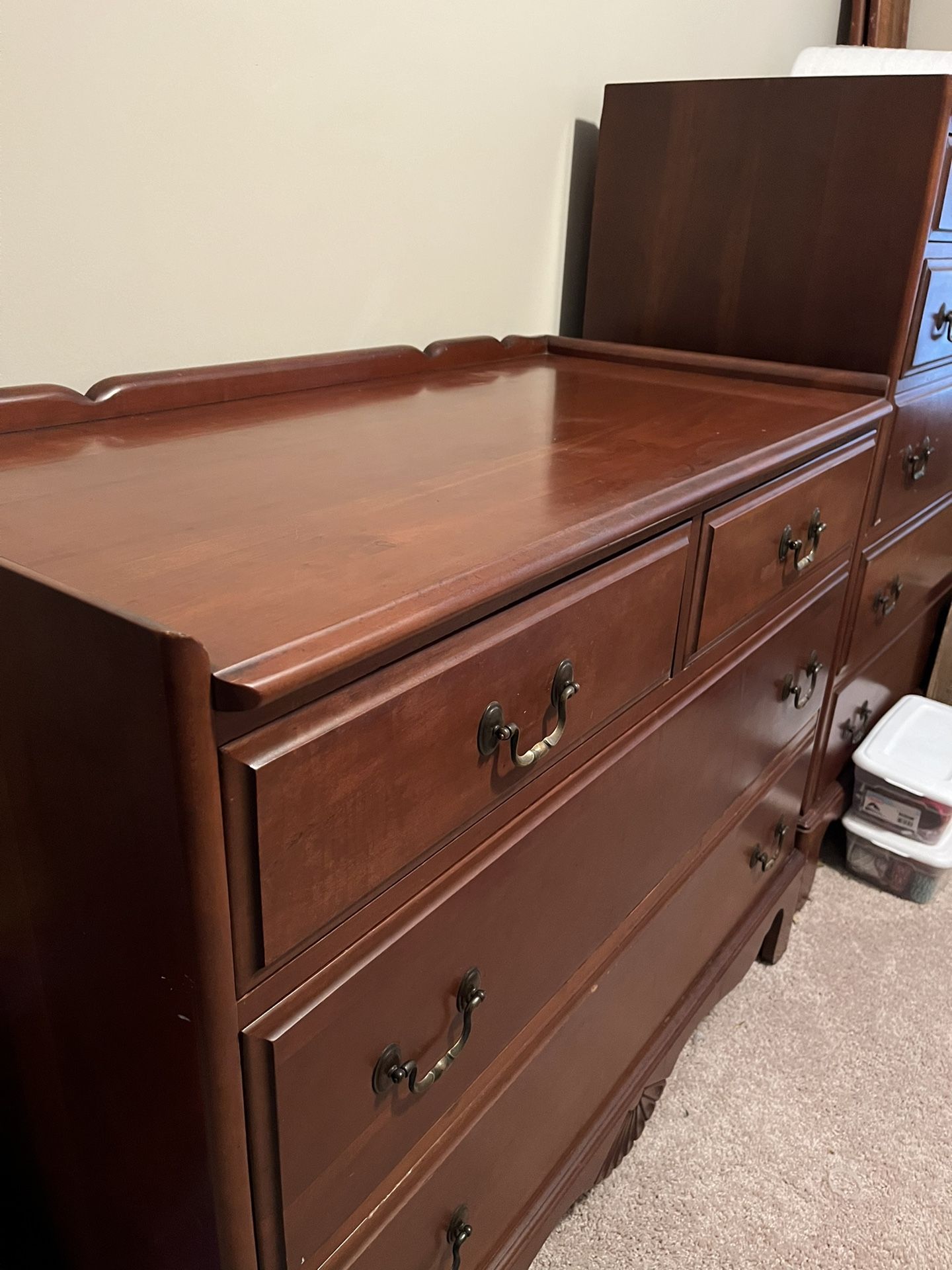 Antique Cherry Bedroom Set for Sale in Cary, NC OfferUp