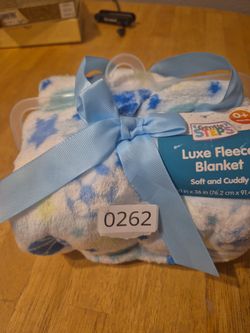 Gentle Steps Luxe Fleece Baby Blanket