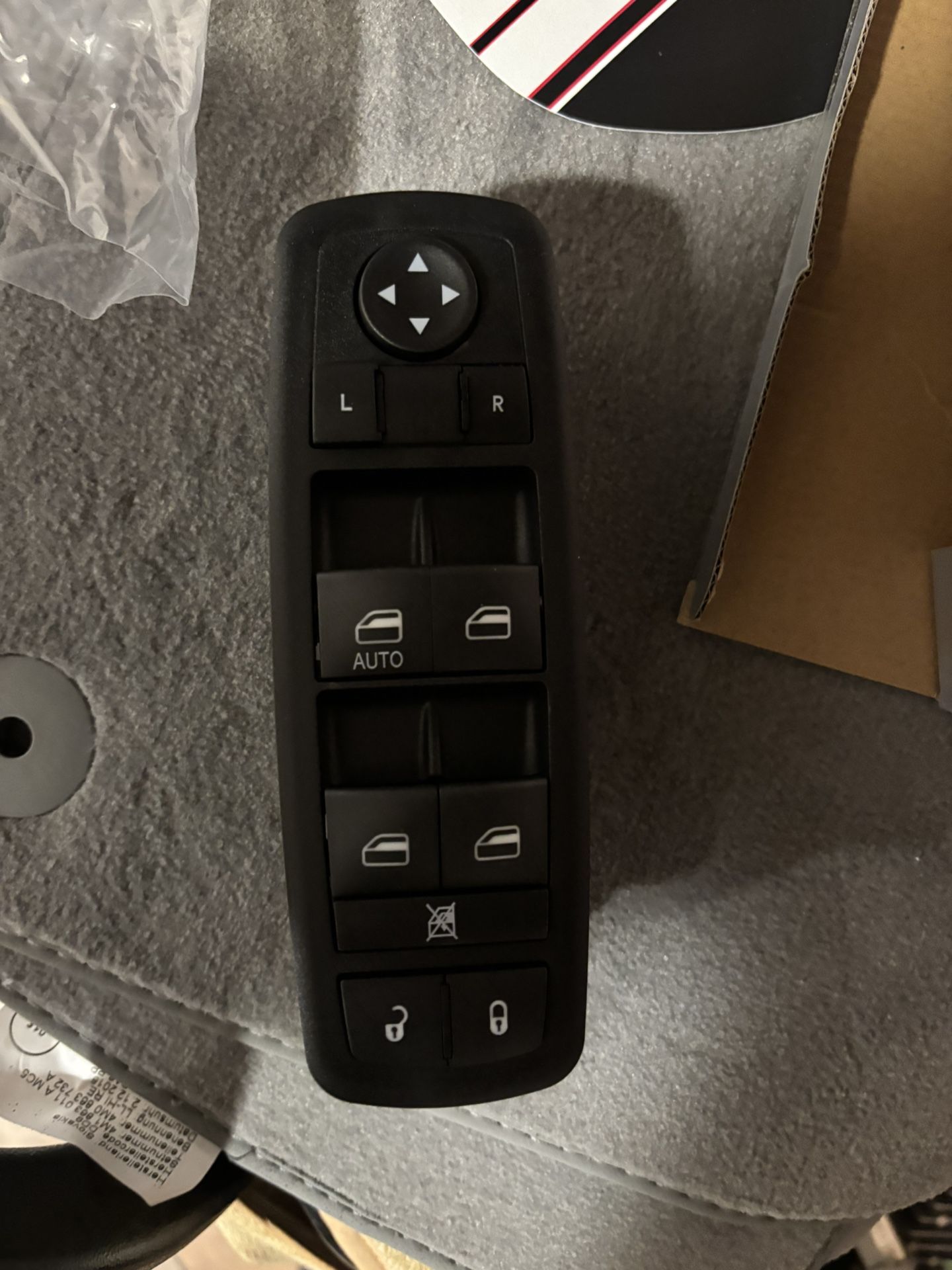 2017 2018 2019 2020 Dodge Journey Power Window Switch Driver Side Control - Master Door Lock Window Switch Assembly Control Button OE# 1AA 6830