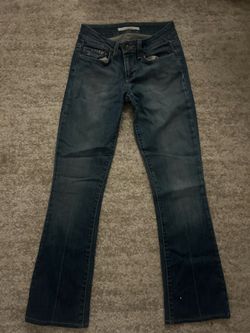 Vintage Joe’s Jeans Made in USA Dark Wash Low Rise Bootcut Jeans W25
