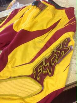 Fox 360 Racing Pants, Size 30