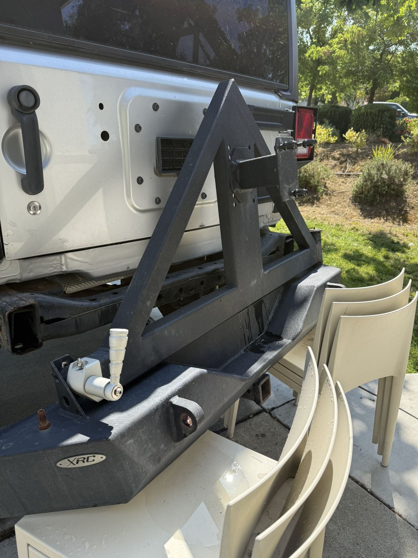 Jeep wrangler parts bumpers and side barrier bars