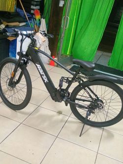 Aairsk F1-black Electric Bike – 750W Motor, 48V Battery, Dual Suspension, 26" Tires, Ideal for City and Trail Rides
-TOP SPEED 25MPH
-RANGE 25-40 MILE