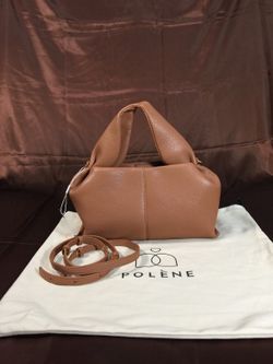 Camel Polene Numero neuf Crossbody Bag