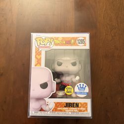 Glow in the Dark Jiren Funko Pop with Pop Protector