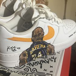 Brand New Custom Kobe Air Force 1s