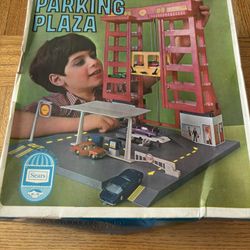 Vintage Toy Parking Plaza