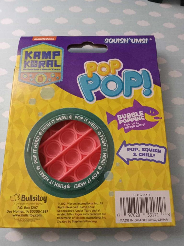 Kamp Koral Patrick Star Pop Pop!