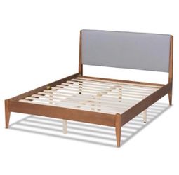Baxton Studio Devan Queen Bed Frame