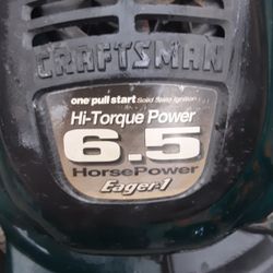 Self-propelled Craftsman 6.5 Hp Mower 22"