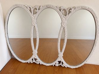 Vintage mirror taken from a brownstone in Brooklyn