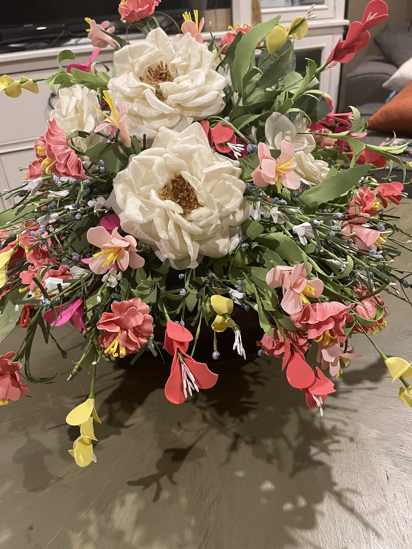 Custom Floral Table Centerpiece