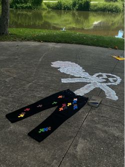 Chrome heart jeans
