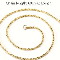 gold twisted chain
