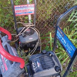 4 PRESSURE WASHER ONLY ONE WORKS