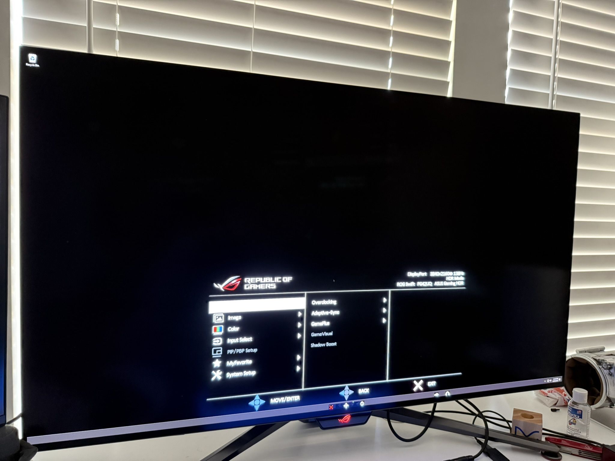 ASUS ROG Swift PG42UQ, 41.5" 4K OLED 138Hz Monitor