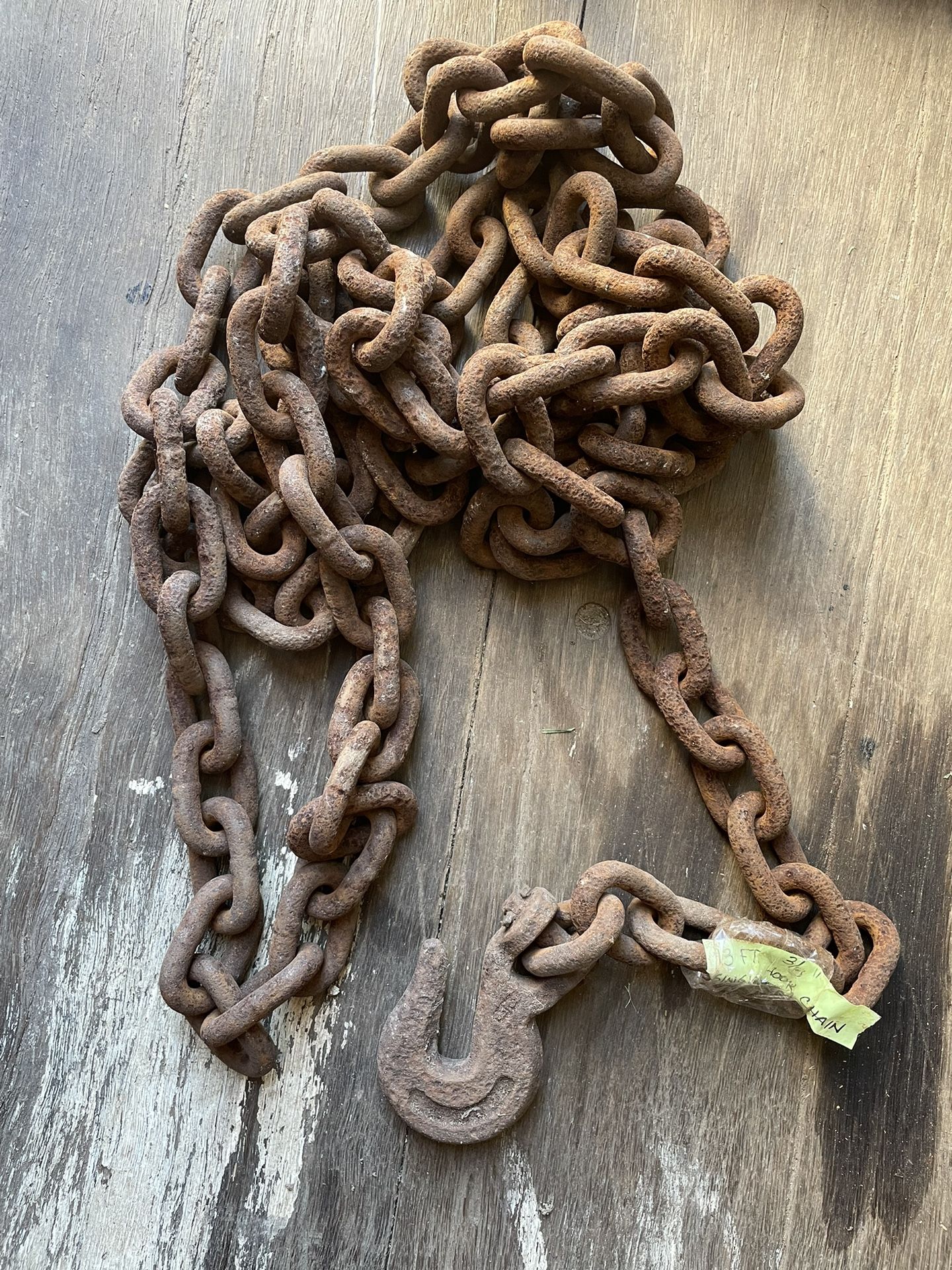 Tool Chain With Single Hook