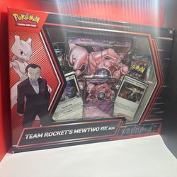 Team Rocket's Mewtwo Ex Box Pokemon Destined Rivals