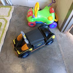 Push Toy And Car Toy Ramp Batman Fischer Price