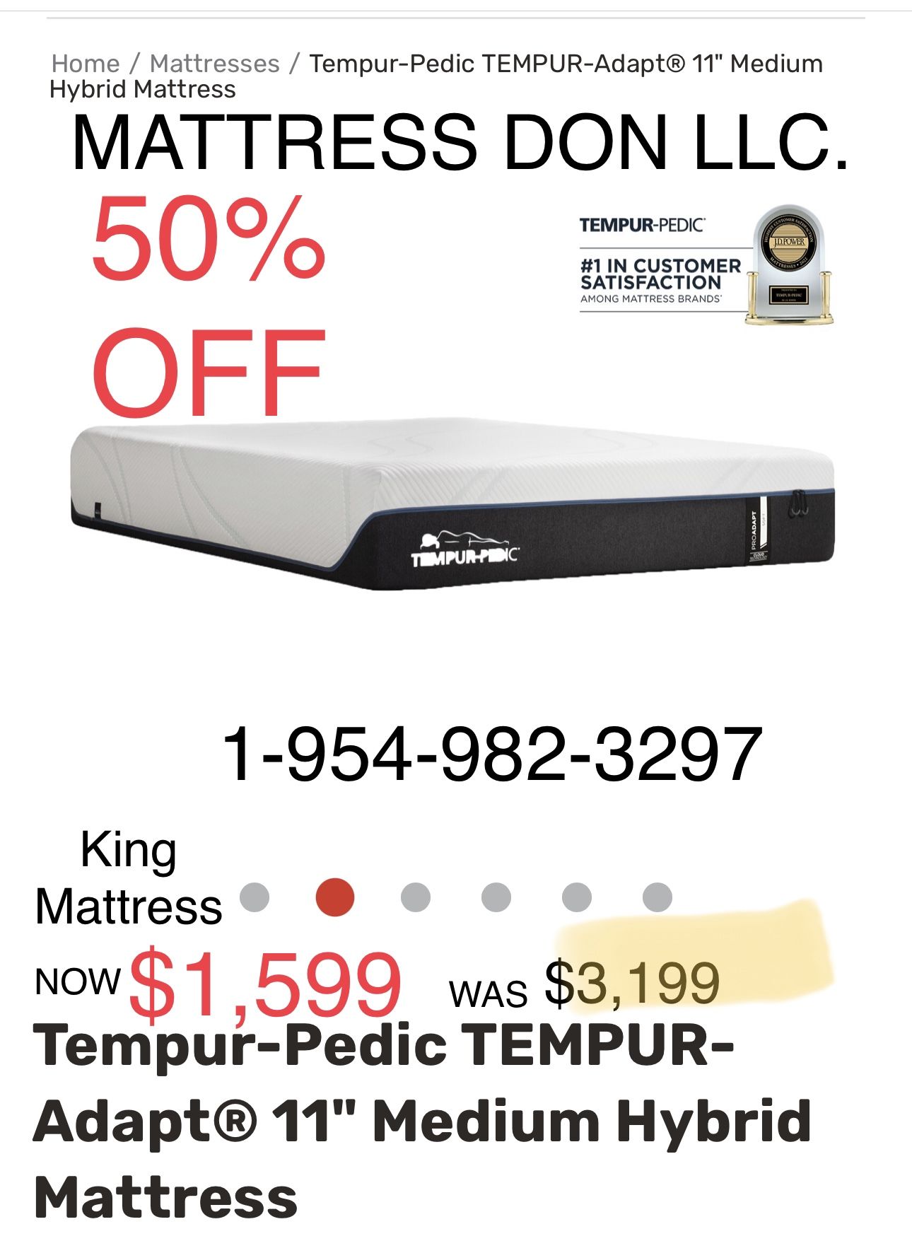 King Queen Size Tempurpedic ProAdapt,  ProBreeze,  LuxeBreeze Mattress  Pro Breeze /Luxe Adapt /Pro Adapt /Adapt /cloud /Tempur pedic contour Supreme 