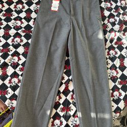 Kids, Boys Size Medium 8 Grey Dress Pants, Cat And Jack From Target New