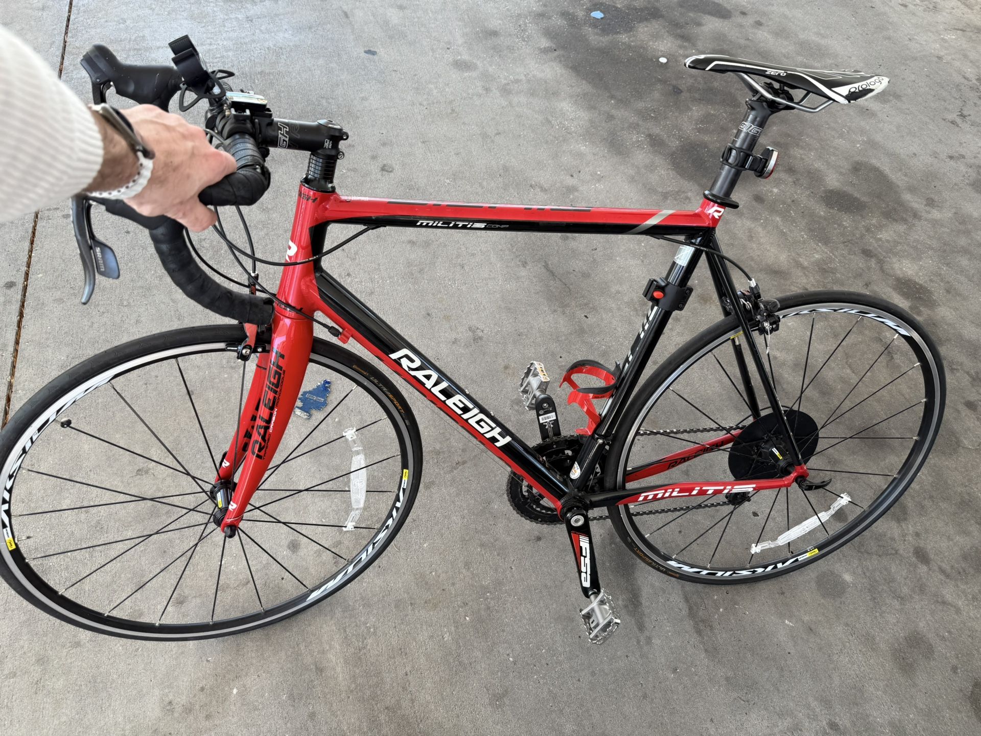 Raleigh Militis Comp Carbon Fork Road Bike - Race-Ready Aluminum ($2,000+ Value) - See Pay Options