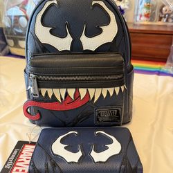 Rare Marvel Venom Set Heart Logo Cosplay Lou