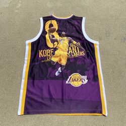 Vintage Kobe Bryant #8 Los Angeles Lakers Majestic Jersey 
