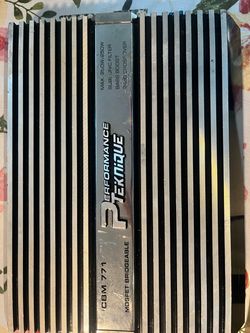 Performance teknique Amplifier