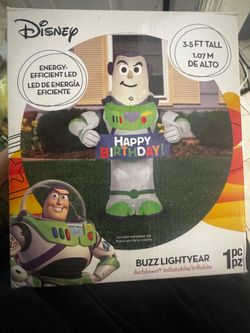 Happy birthday buzz Lightyear inflatable