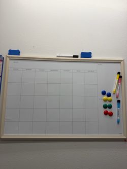 Whiteboard calendar