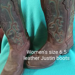 Women's Justin Boots Size 6.5