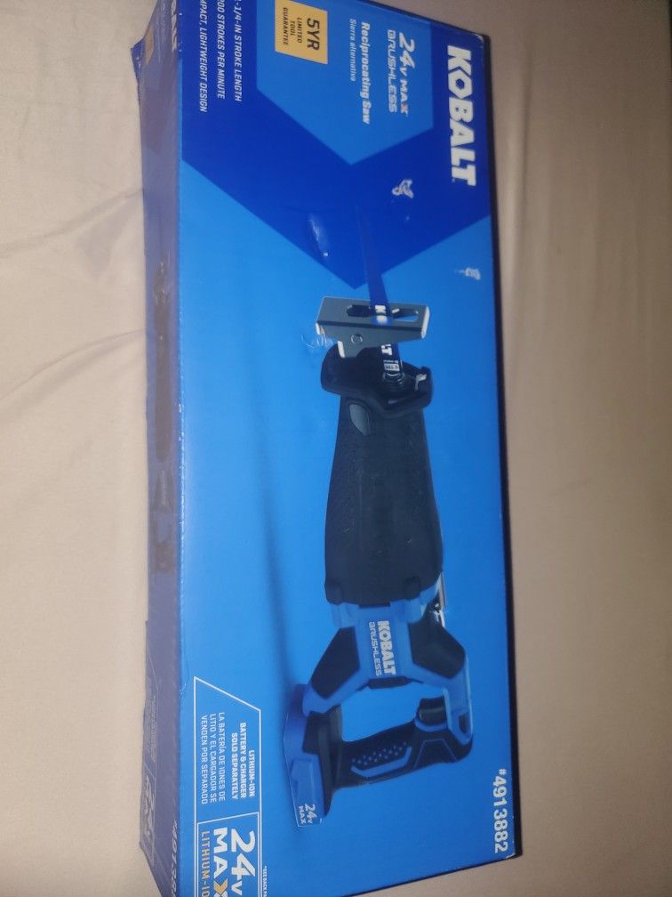 Kobalt Sawzall with  2 Big batteries and charging