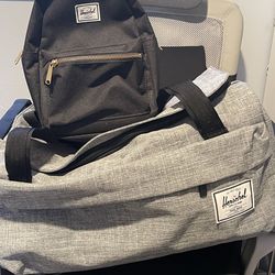 Herschel duffle & mini backpack