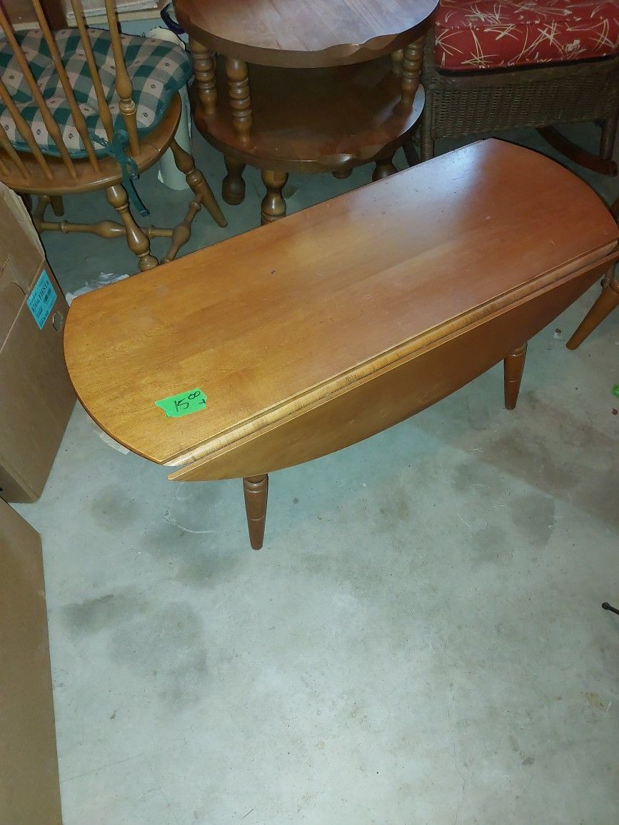 Little Table With Fold Down Ends