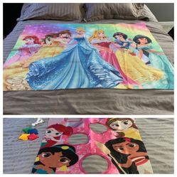 Disney Princess Photo Backdrop And Bag Toss