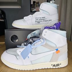 Nike Air Jordan 1 High Alaska Size 11.5 V.A.A. Virgil Abloh Archive AA3834-100 DS NO TRADES