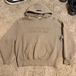 Brown Essential Hoodie