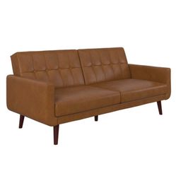 Brand New In Box Foote Modern Sofa Futon Leather 