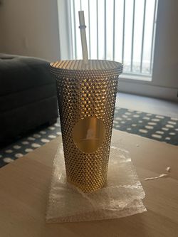 Gold Studded Cup Tumbler (NEW)