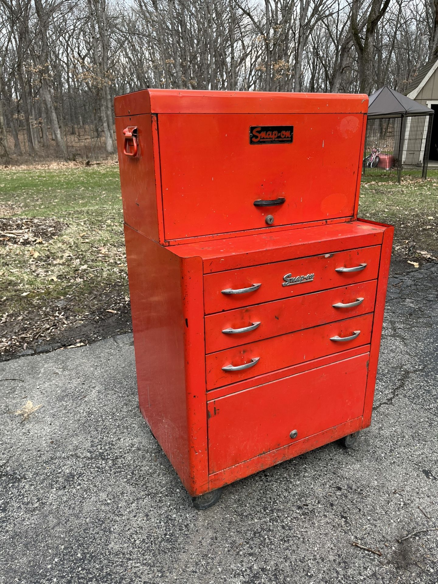 Vintage 1960s Snap-On Tool Box