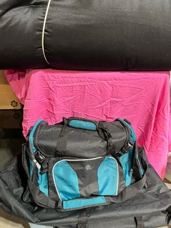 Duffel bag teal green