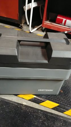 Chraftsman stackable tool box